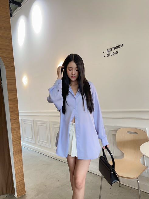 High Quality Ladies Formal Satin Shirts